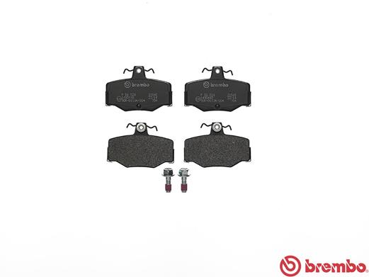 A.B.S. P 56 024 BREMBO Bremsbelagsatz, Scheibenbremse